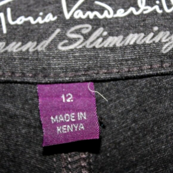 ✨ Gloria Vanderbilt All Around Slimming Pants - Size 12 ✨ - Picture 7 of 12